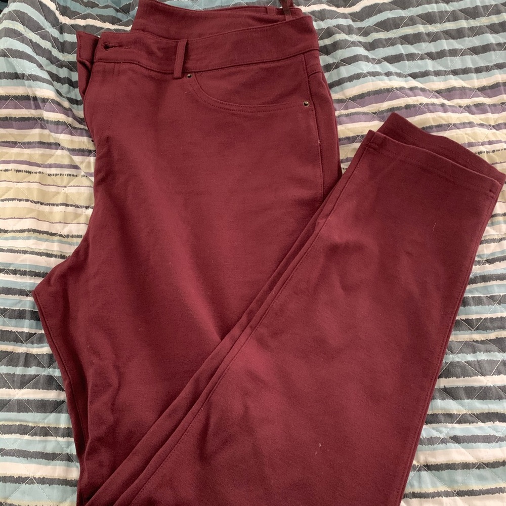 Maroon pants